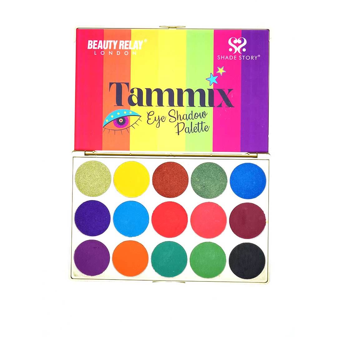Tammix Eye Shadow Palette color like a rainbow