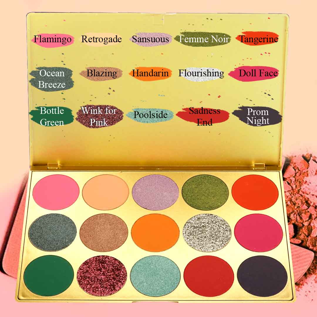 Birthday Cake Eye Shadow Palette With Shea Butter