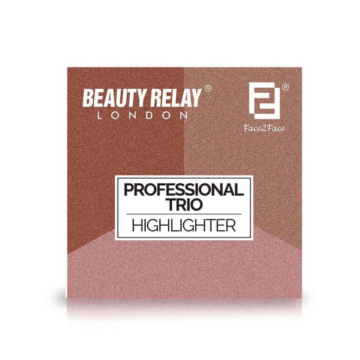 Professional Trio Highlighter Safe To Use On Skin