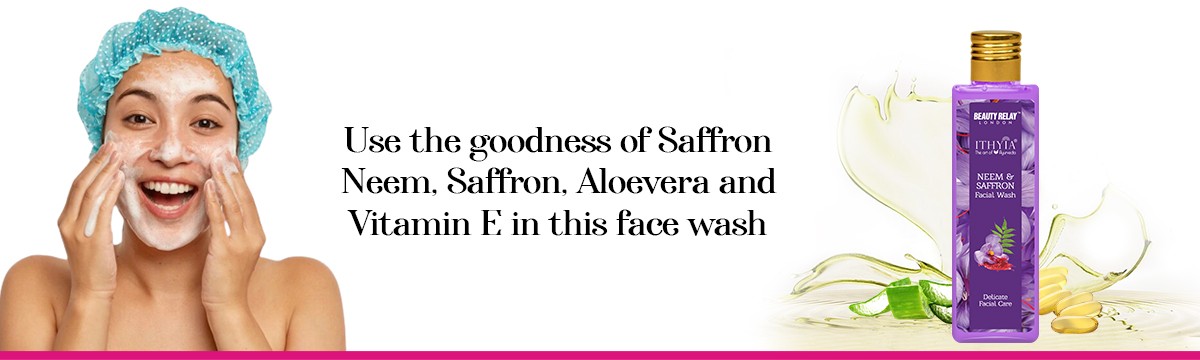 Facial Wash with Neem And Saffron