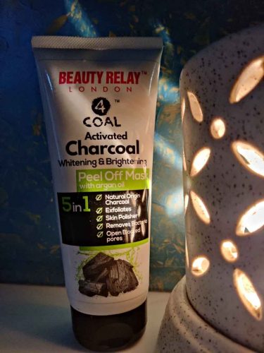 Activated Charcoal Peel Off Mask With Aloe Vera - 200 ml photo review