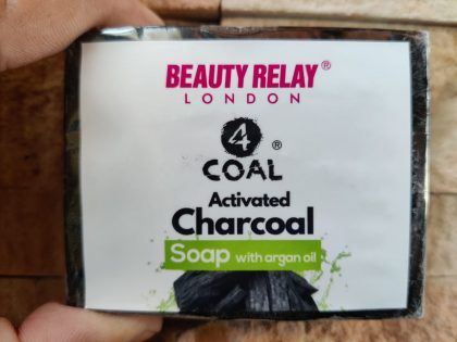 Activated Charcoal Soap With Aloe Vera Extract - 125 gram photo review