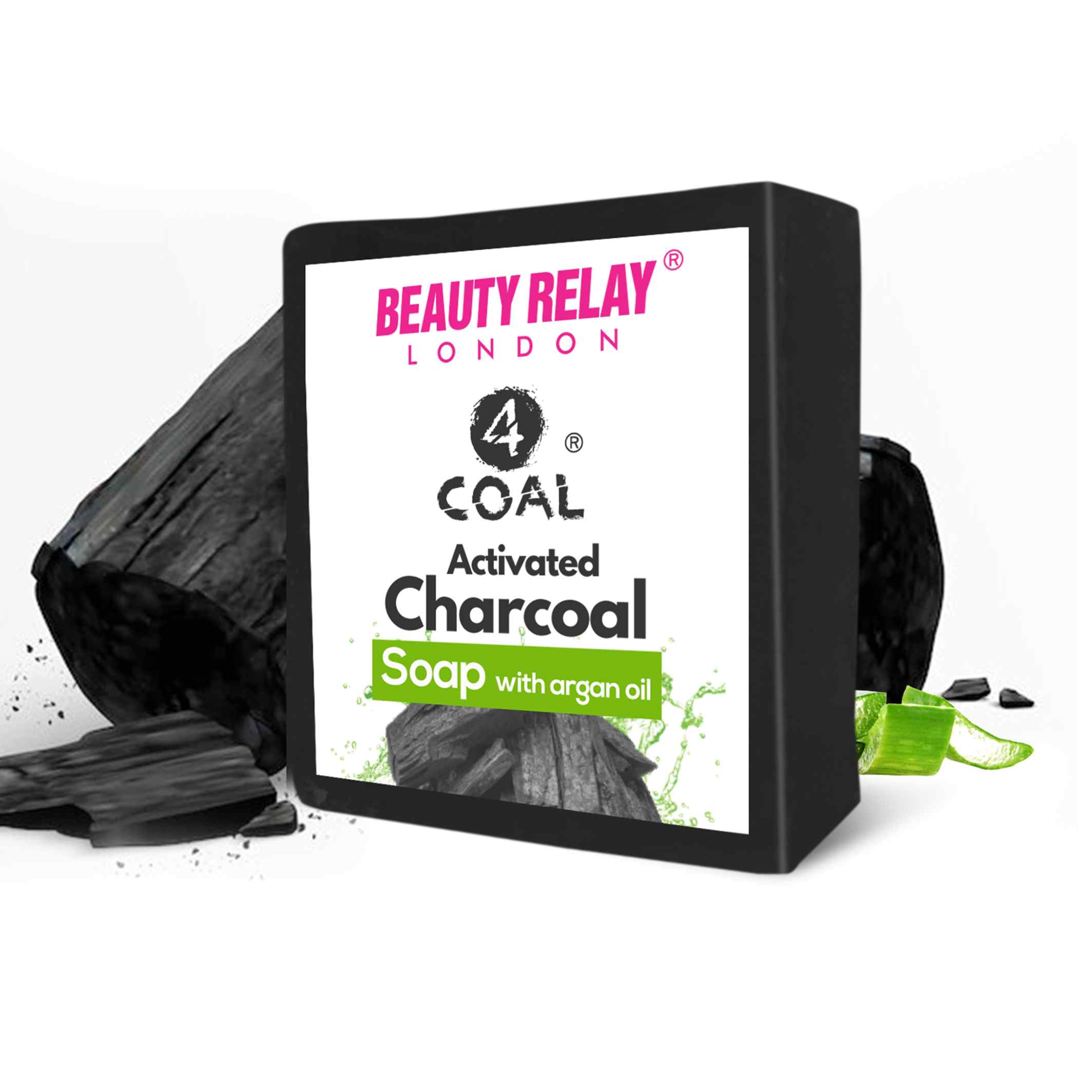 Activated Charcoal Soap With Aloe Vera Extract