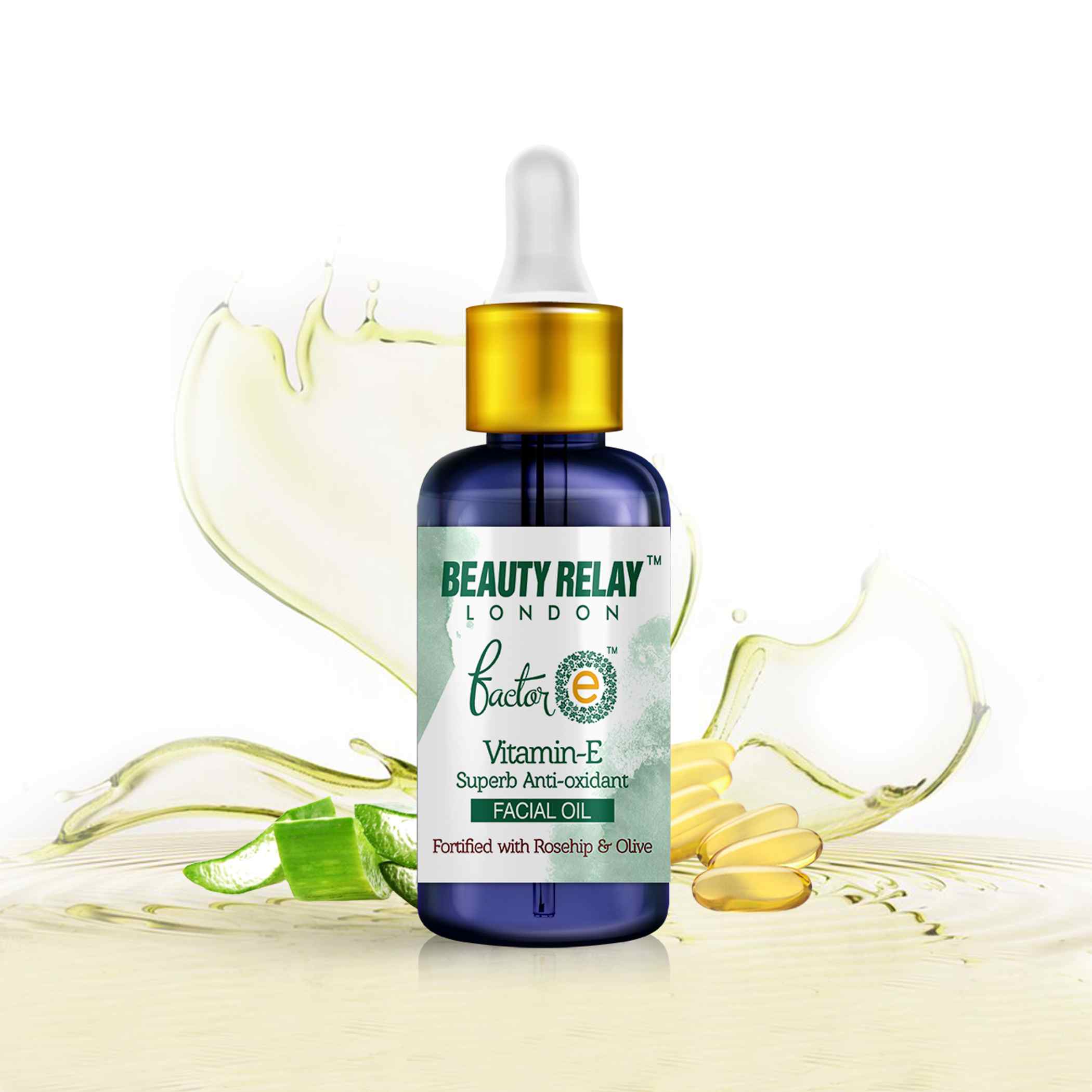 Vitamin-E Facial Oil with Super Anti-Oxidants