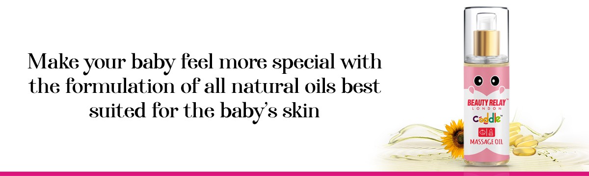 Baby Massage Oil for Strong Bones with Olive Oil