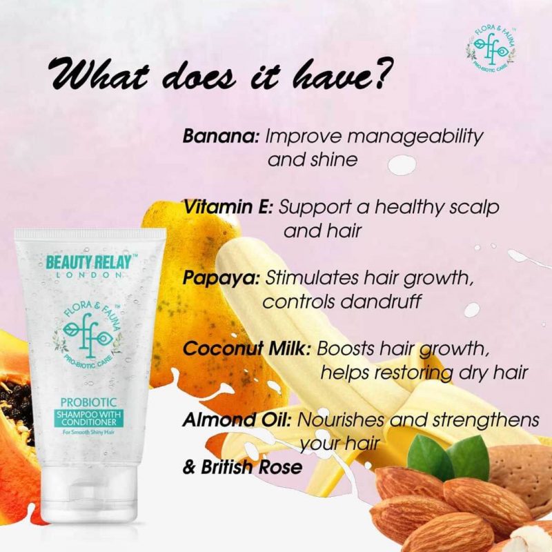 Shampoo With Conditioner With Banana - Beauty Relay India