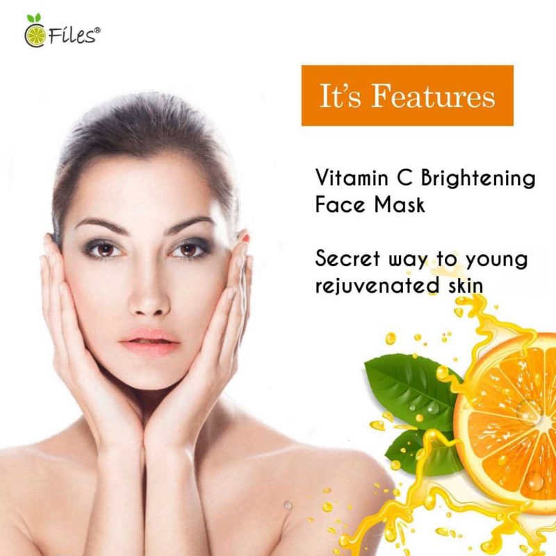 Vitamin C Brightening Face Mask - Beauty Relay India