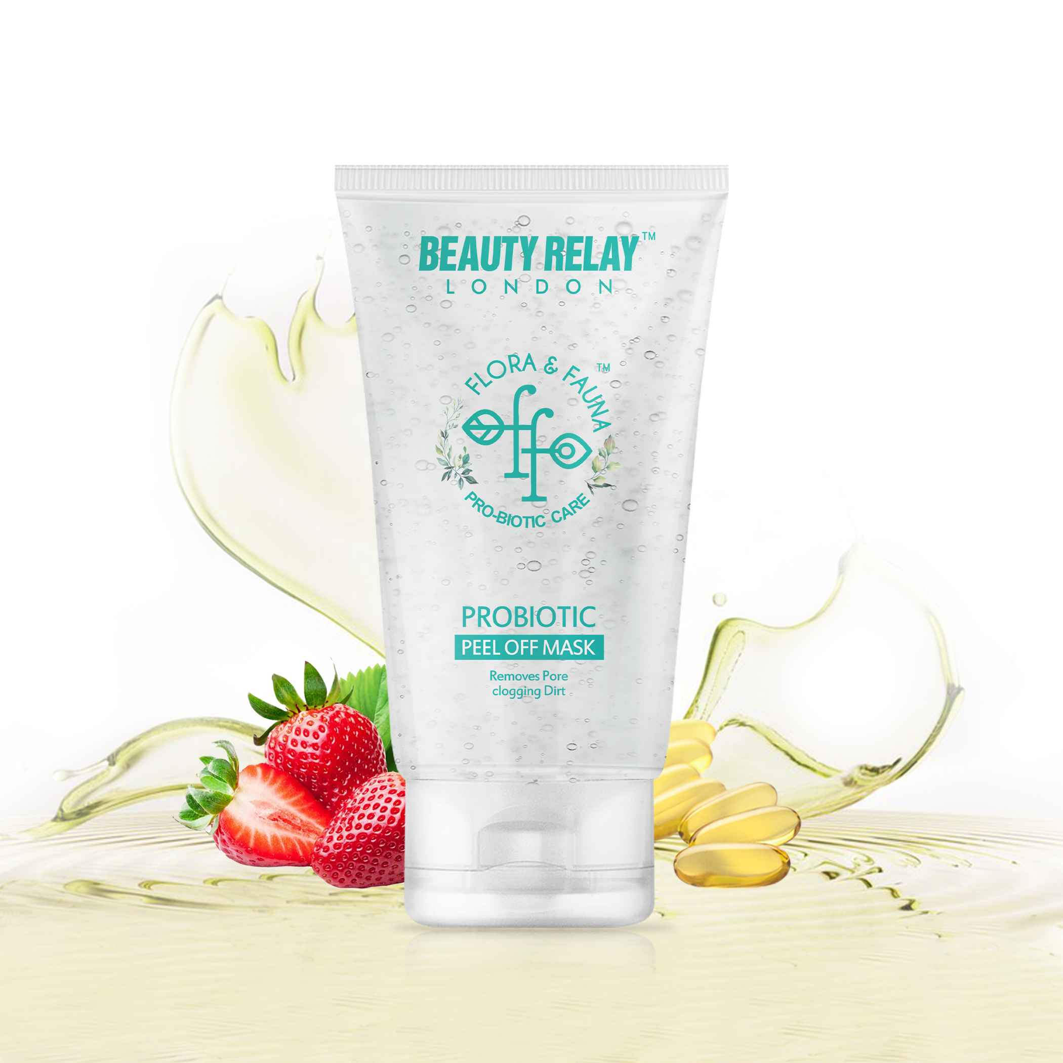 Peel Off Mask With Strawberry