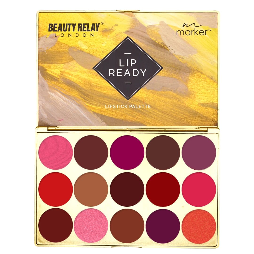 Lip Ready Lipstick Palette With 15 Lip Smacking Colors
