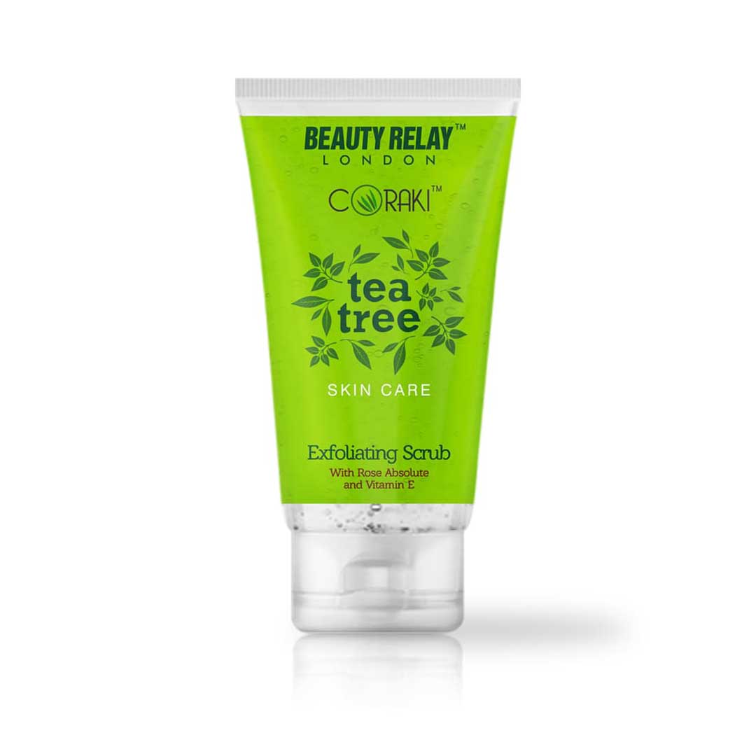 tea tree facial scrub with vitamin e - Beauty Relay India